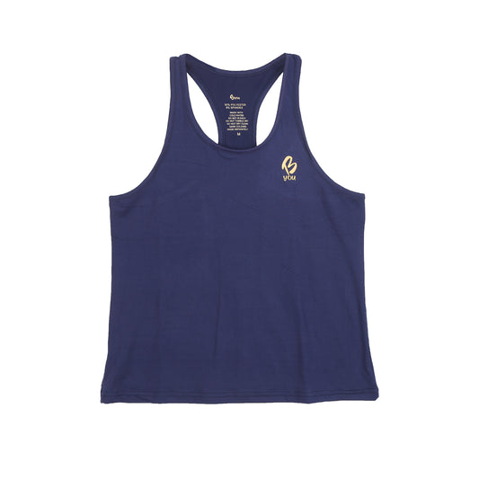 Navy Singlet Top
