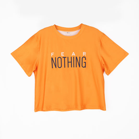 Fear Nothing - Cropped T Shirt