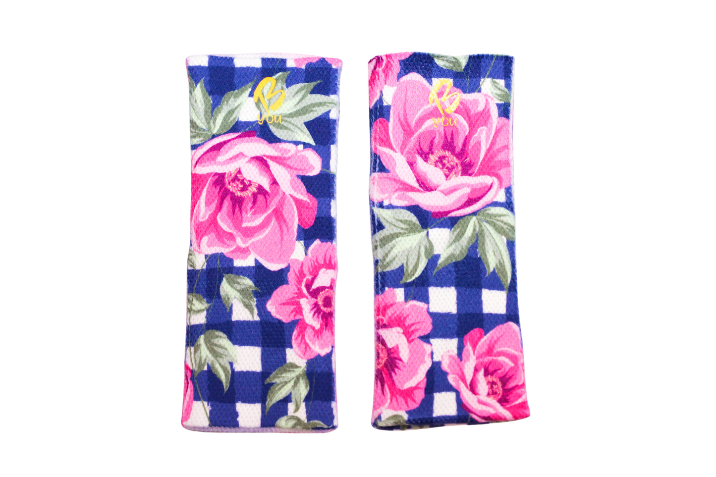 Floral Check - Wristbands