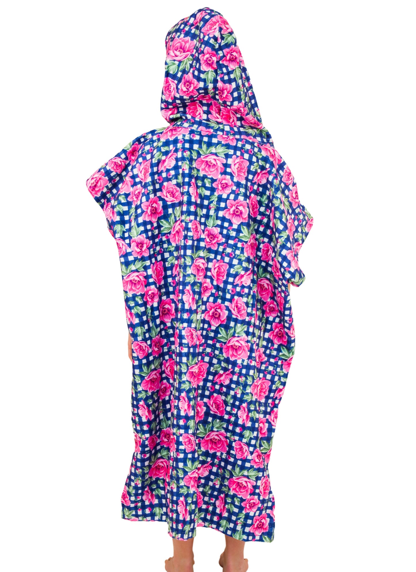 Floral Check - Hooded Towels
