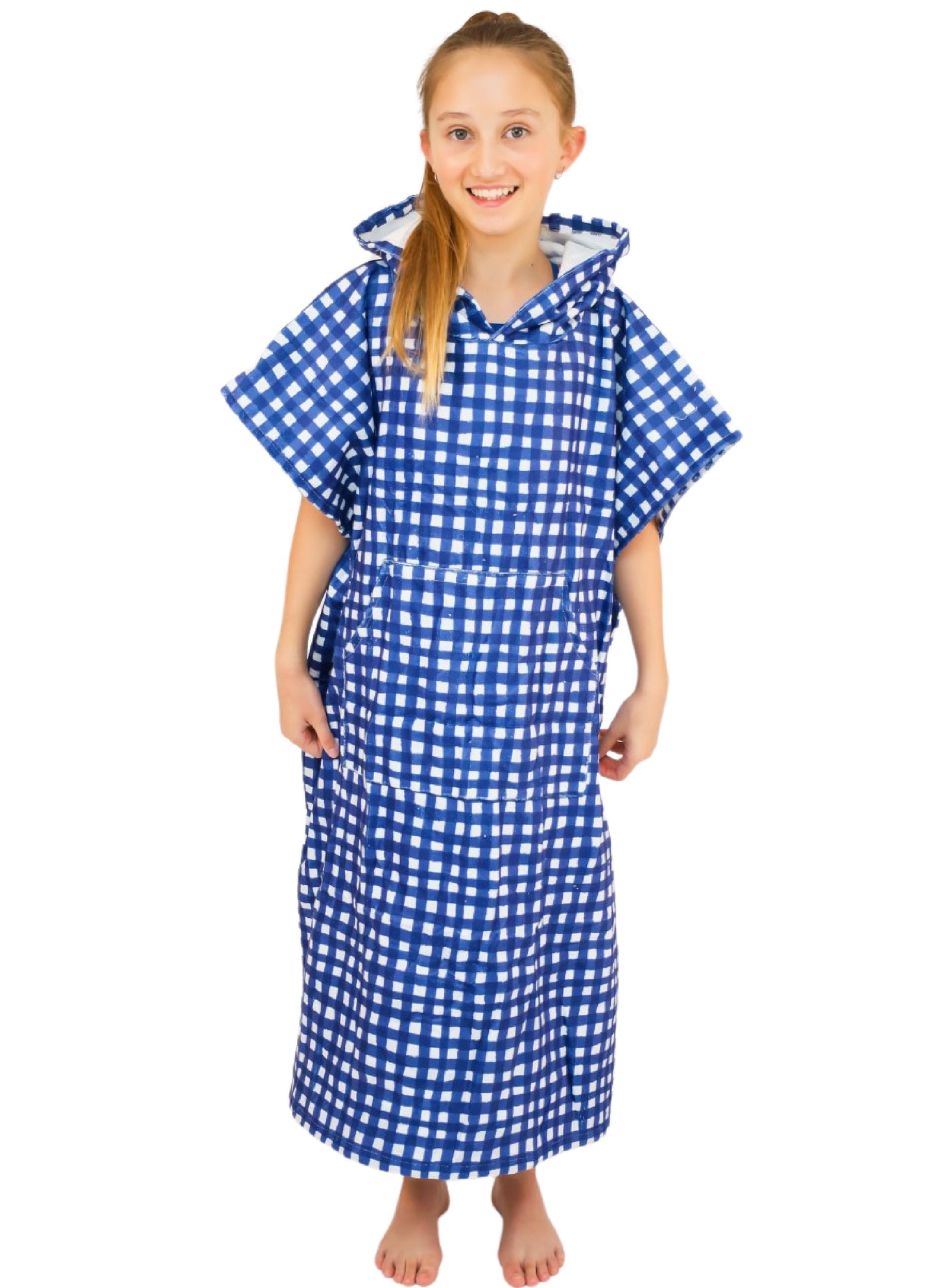 Floral Check - Hooded Towels