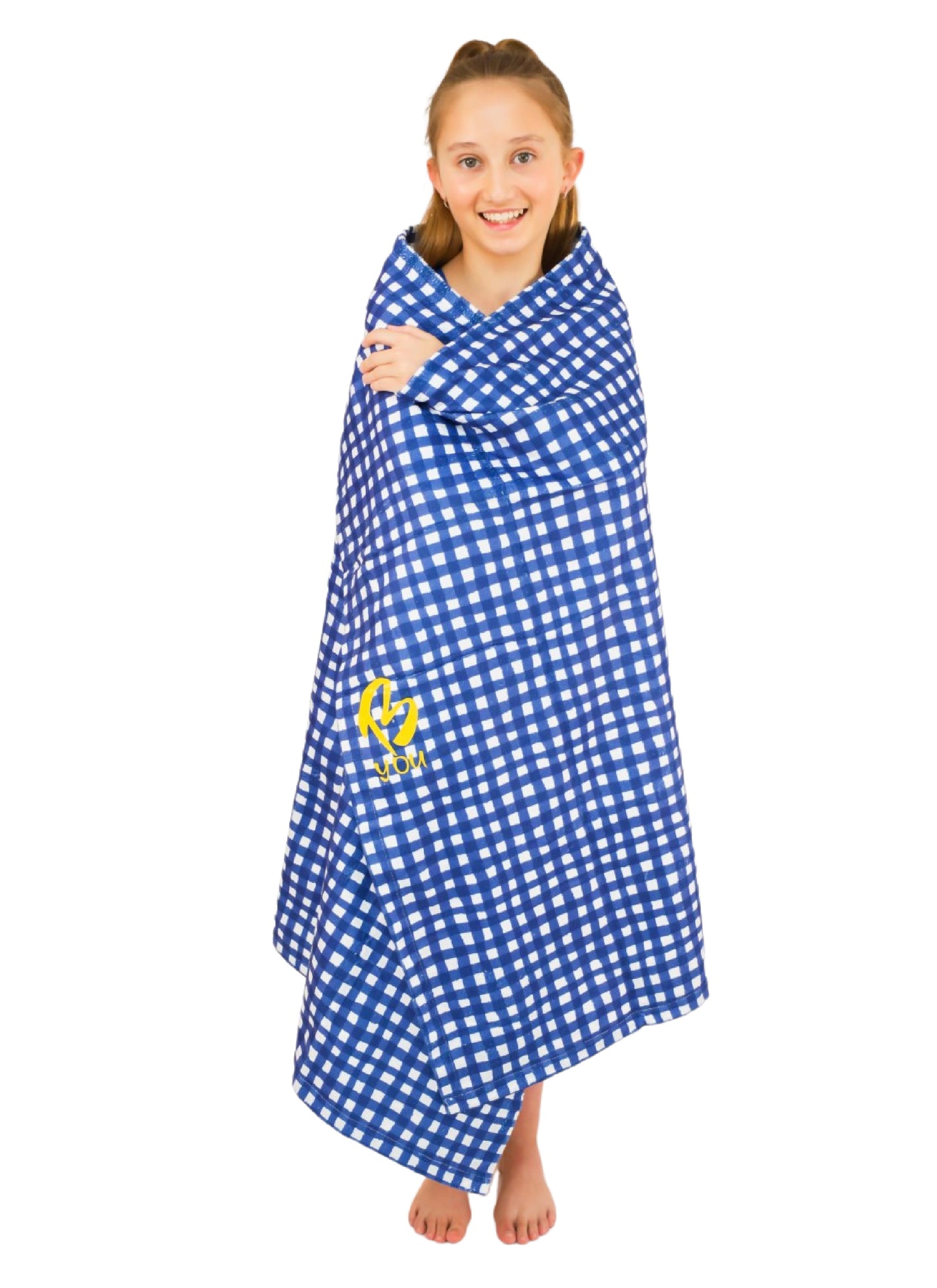 Floral Check - Rectangular Swim Towels