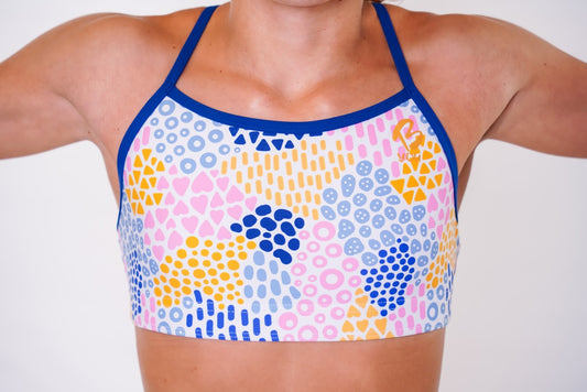 Mosaic - Gym Swim Tops
