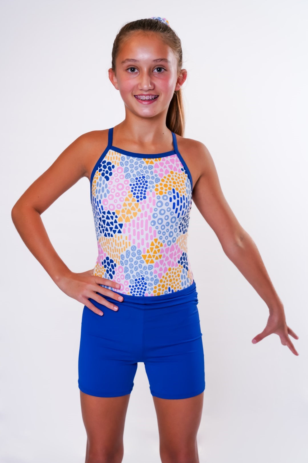 Mosaic - One Piece Leotard & Swimwear