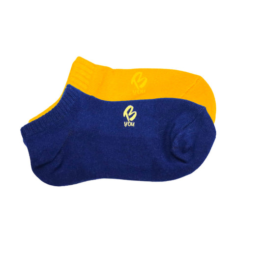Navy and Yellow - Socks