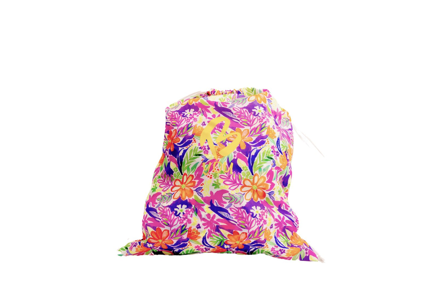 Tropical Print Drawstring Waterproof Bag for Girls. Matching Swimwear and Swimsuit available. B you Active, B you Swimwear, B you leotards, Girls Activewear