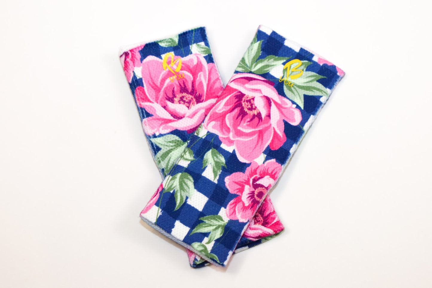 Floral Check - Wristbands