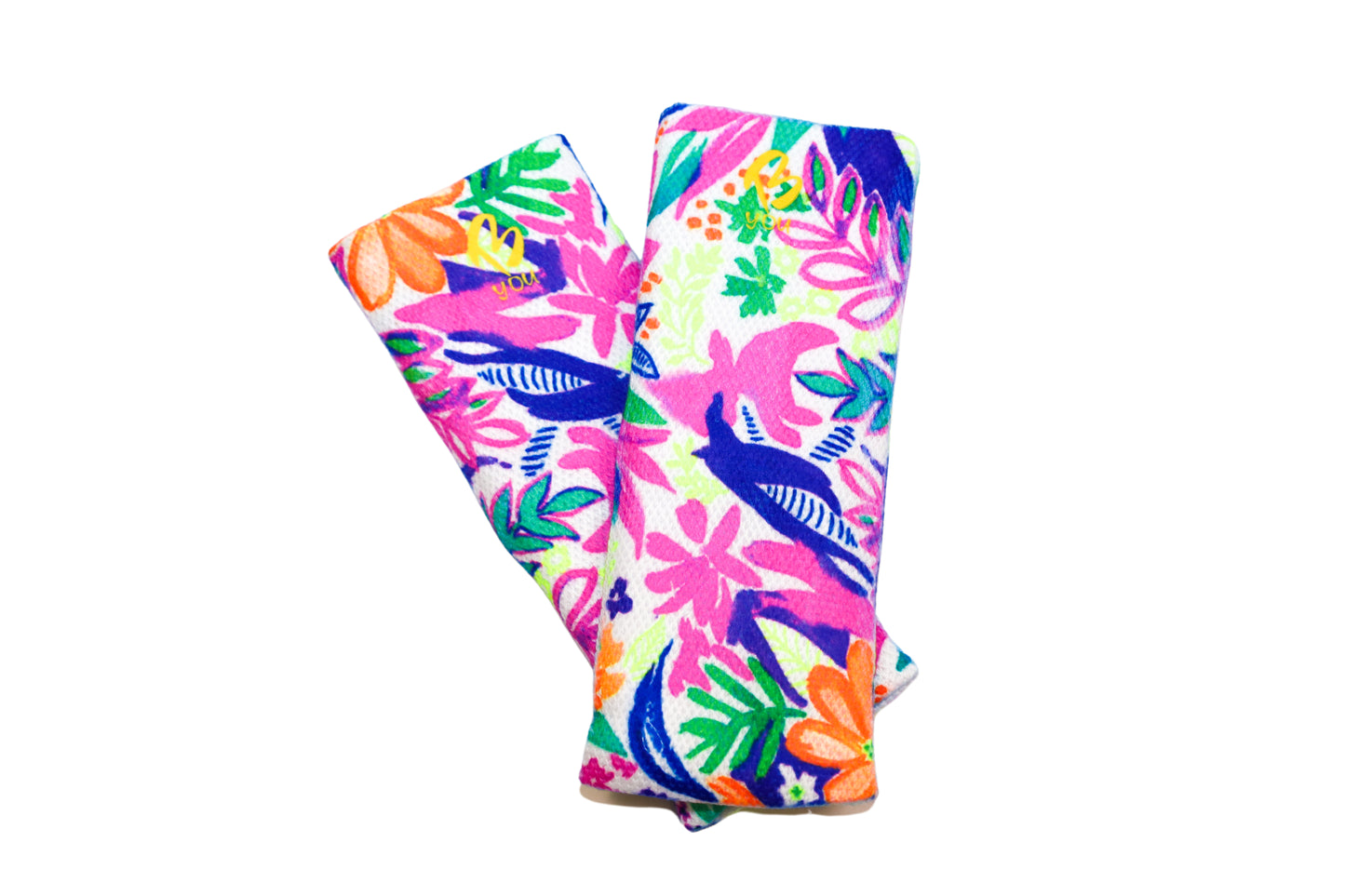 Tropical Print Wristbands for Gymnastics. Gymnastics Grips and Guards. Sweat Bands. Activewear for Girls. Active Girls, Sporty Girls. B you Active, B you Leotards, B you Swimwear. Gymnastics Leotards and equipment.