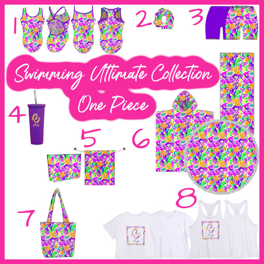 Tropical - Swimming One Piece ULTIMATE Collection - 8 Pieces