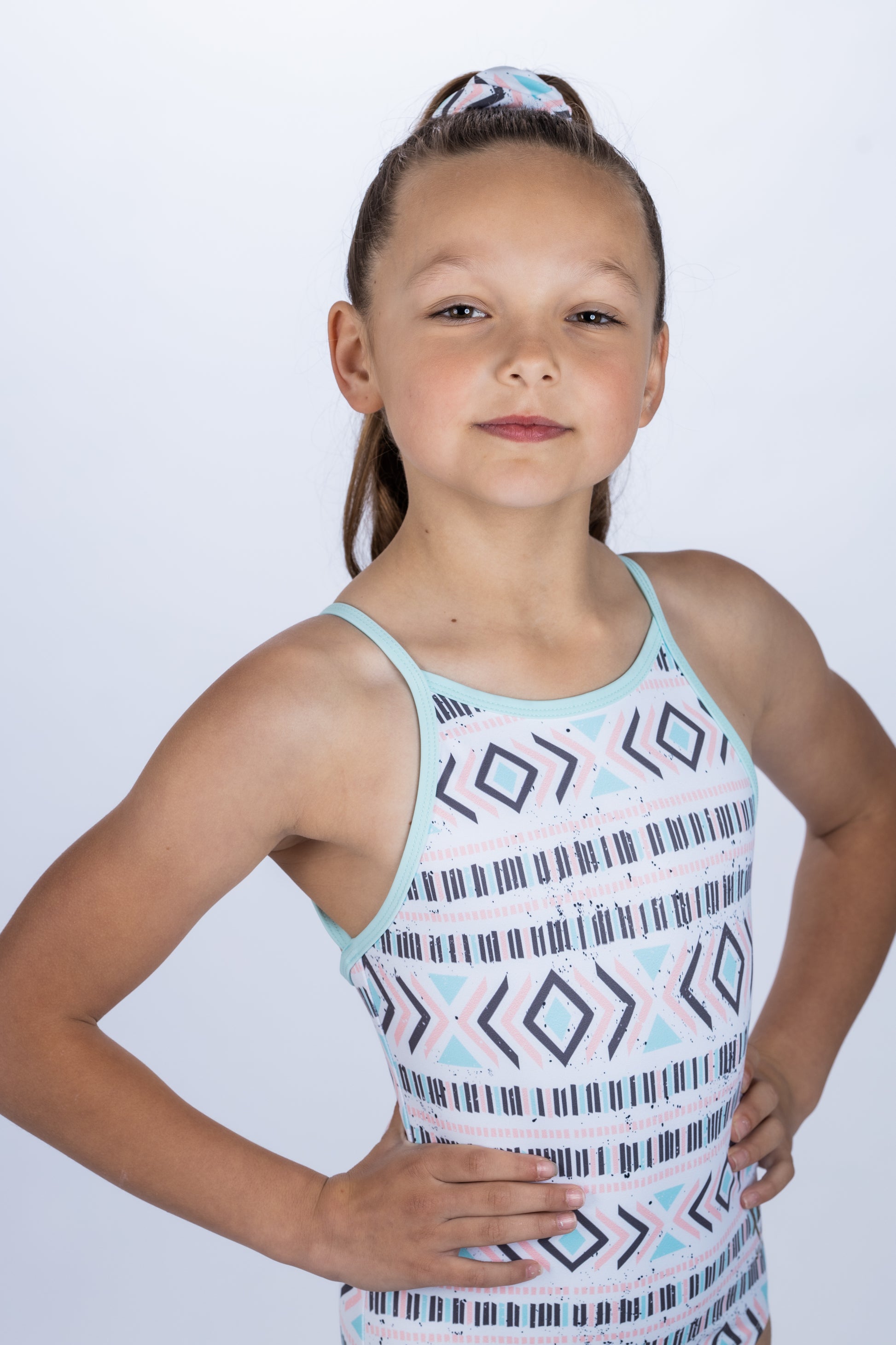 Pastel Pink Aqua Black Believe Strappy White Gymnastics Leotard Australia USA UK NZ Dancing Cross Back Straps