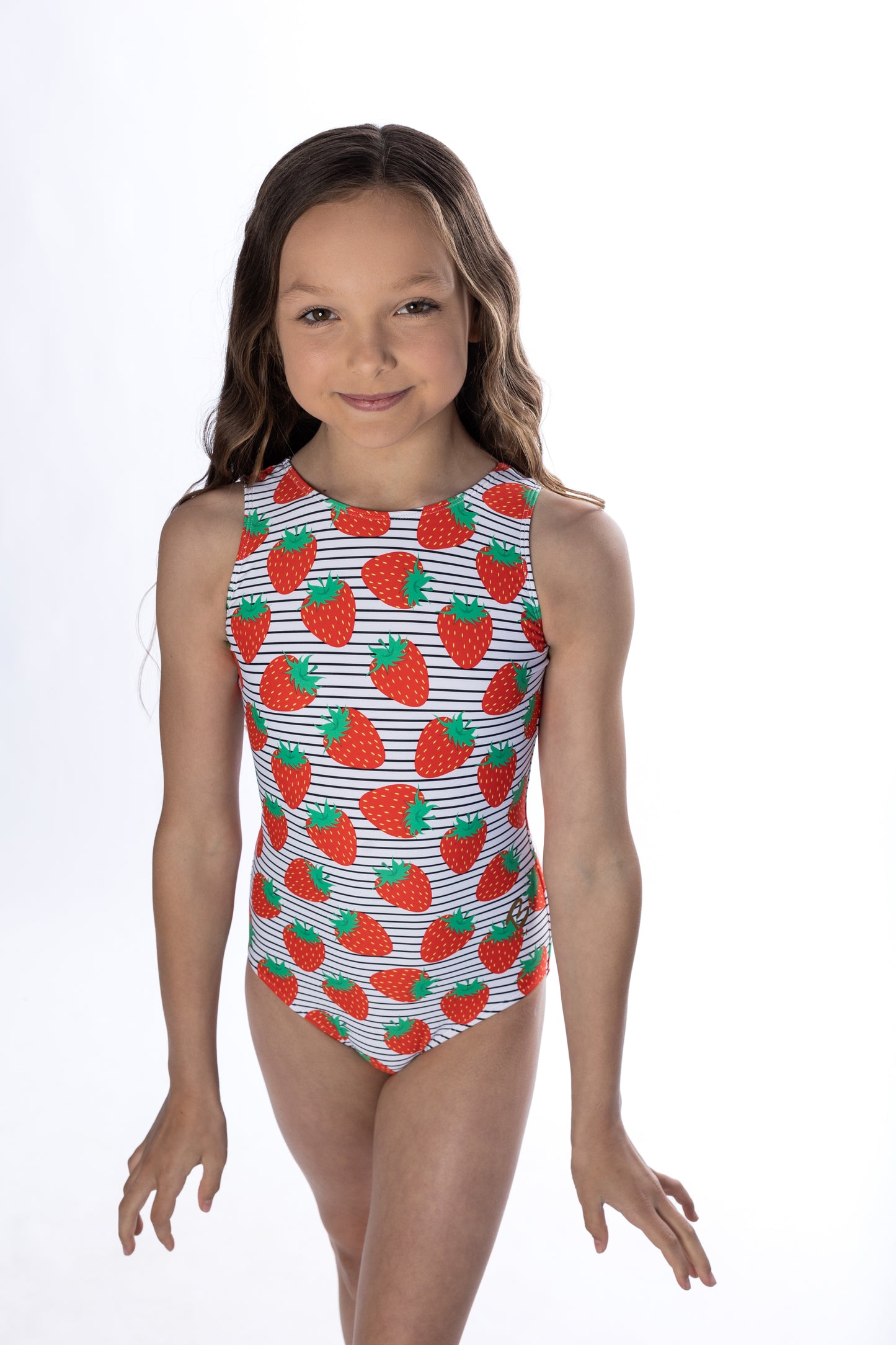 Strawberry Gymnastics Leotard
