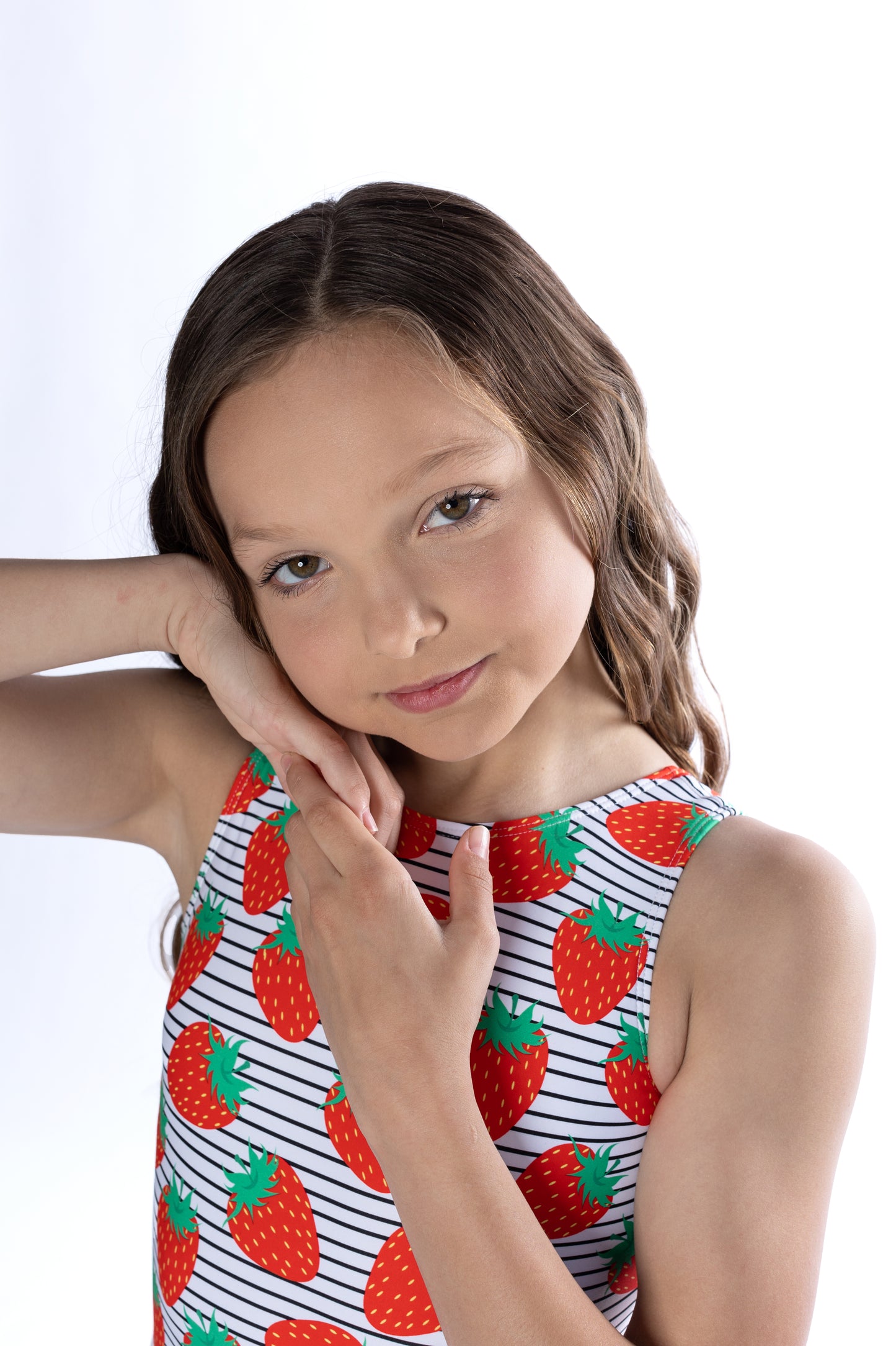 Strawberry Gymnastics Leotard