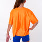Yellow Marigold Cropped T Shirt