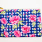 Floral Check - Waterproof Bag with Zip