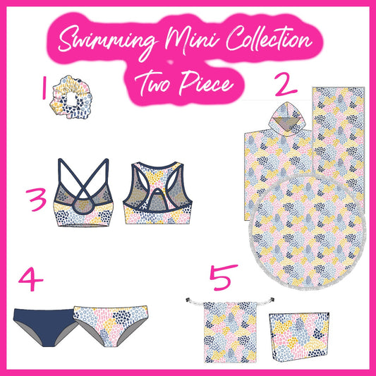 Mosaic - Swimming Two Piece MINI Collection - 5 Pieces