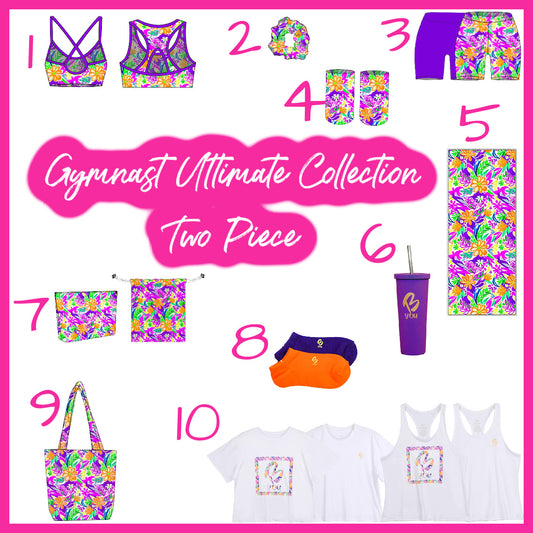 Tropical - Gymnast Two Piece ULTIMATE Collection - 10 Pieces