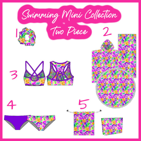 Tropical - Swimming Two Piece MINI Collection - 5 Pieces